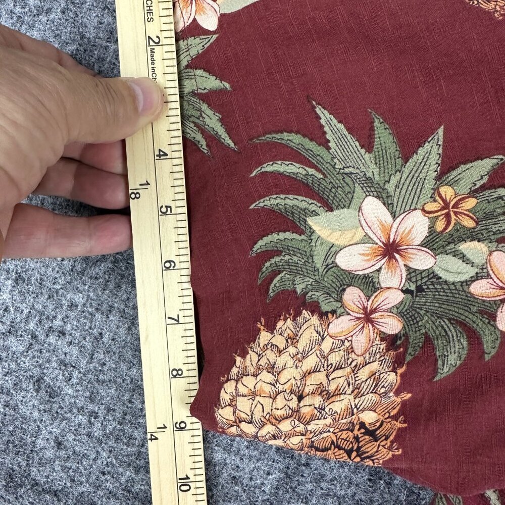 Bermuda Bay100 % Silk Men's Hawaiian Short Sleeve Shirt, Button Up, XXL - Picture 11 of 16